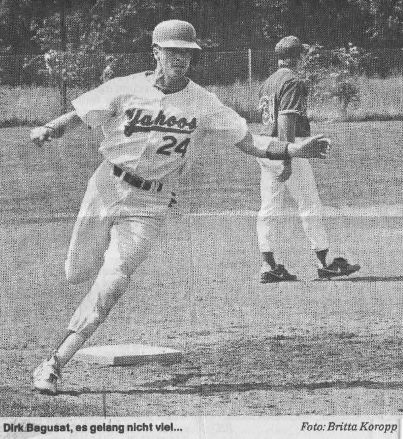 Dirk Bagusat, es gelang nicht viel... Foto: Britta Koropp